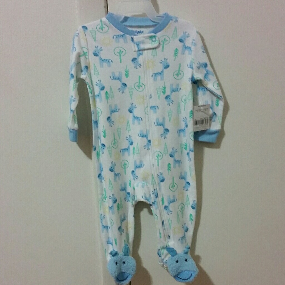 Baby Boy Cotton Footies